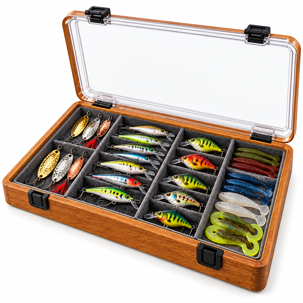 Fishing Lure Display & Storage Case — view 2