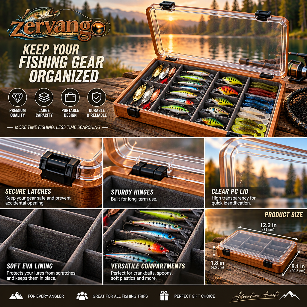 Fishing Lure Display & Storage Case — view 3