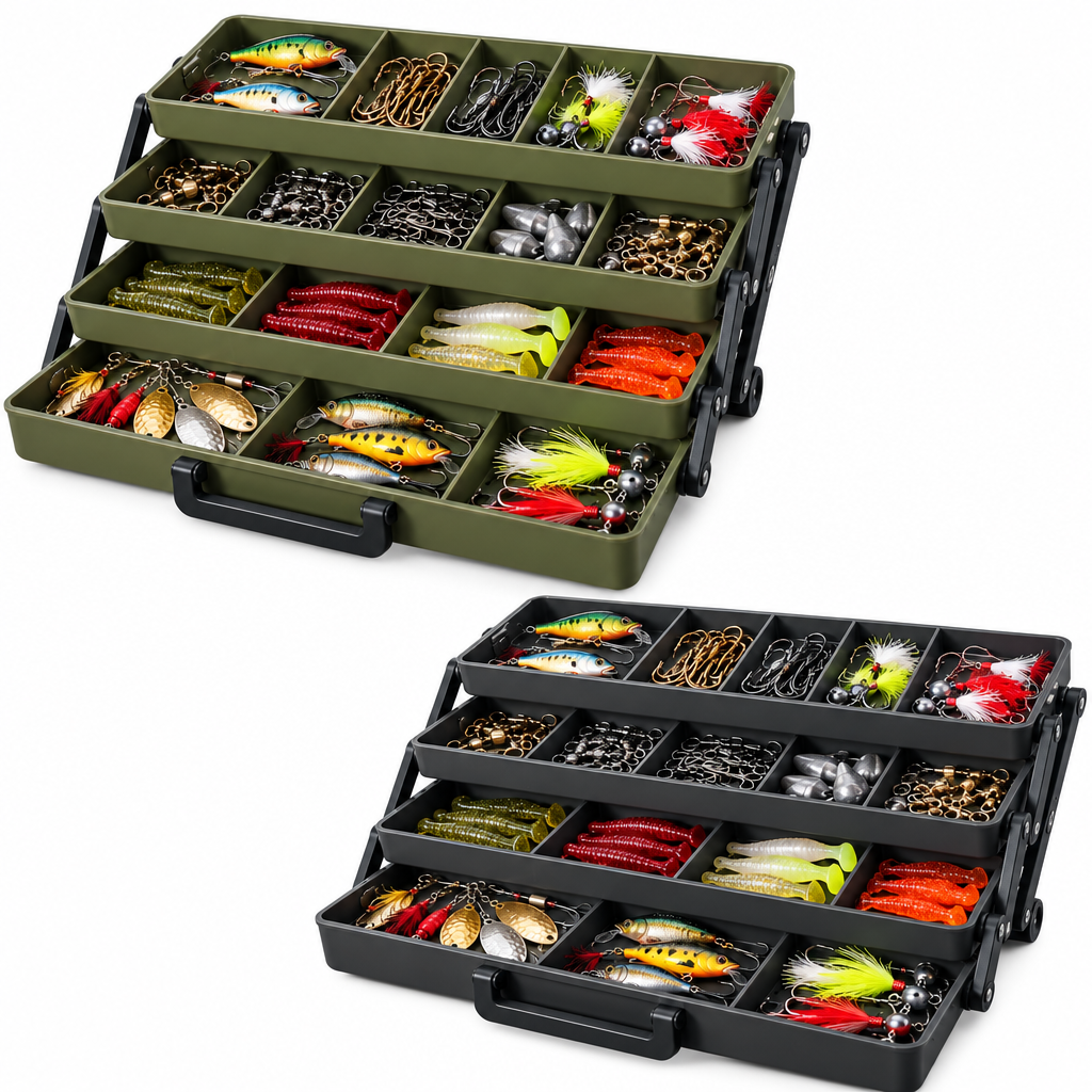 Portable Fishing Tackle Tray Set — view 3