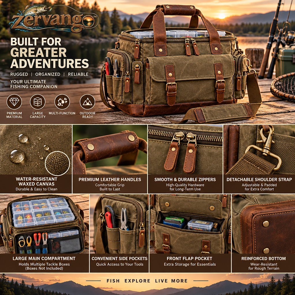 Canvas Boat Tackle Bag — view 5