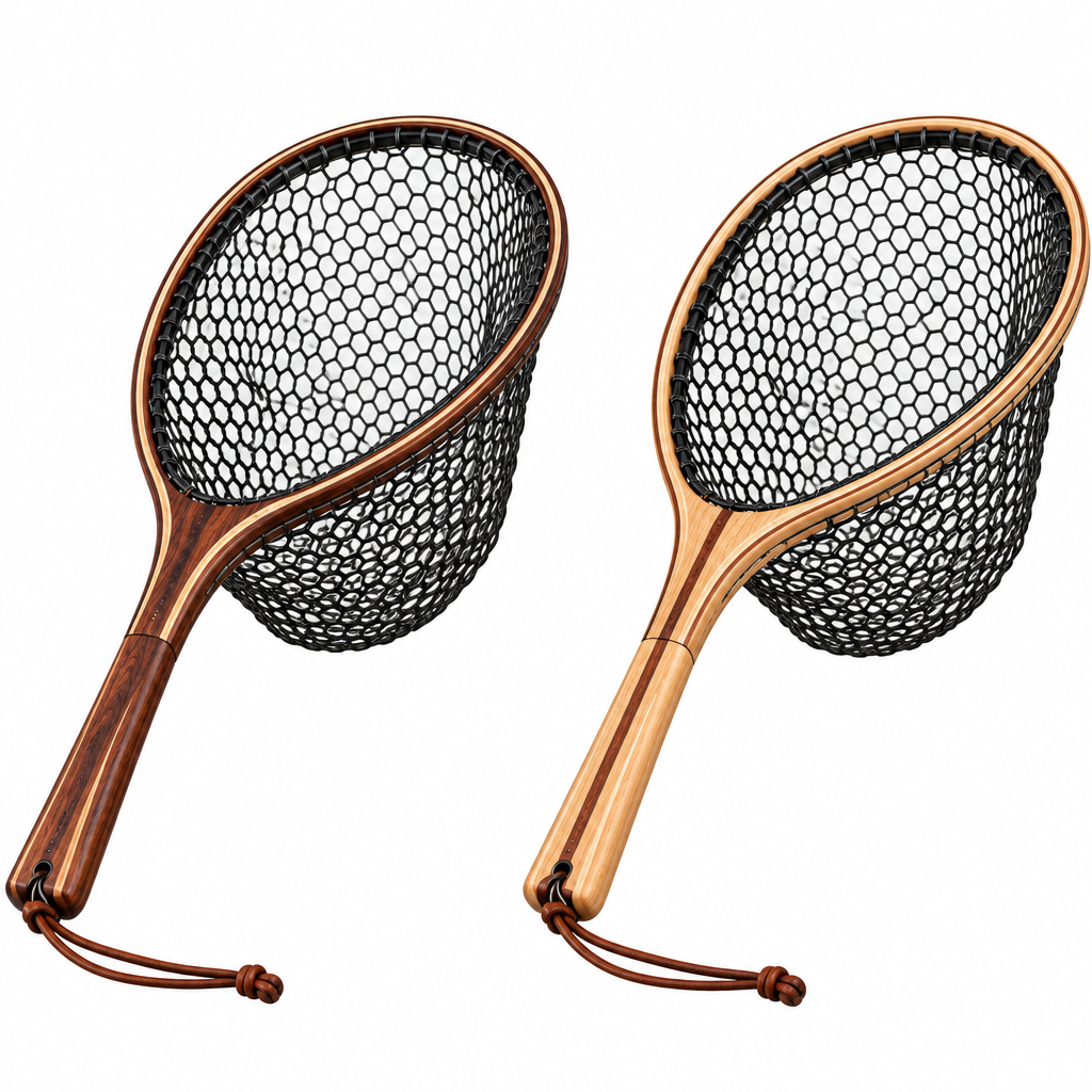 Wood Handle Landing Net — view 2