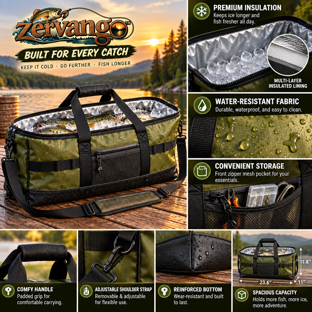 Insulated Fish & Catch Bag — view 4
