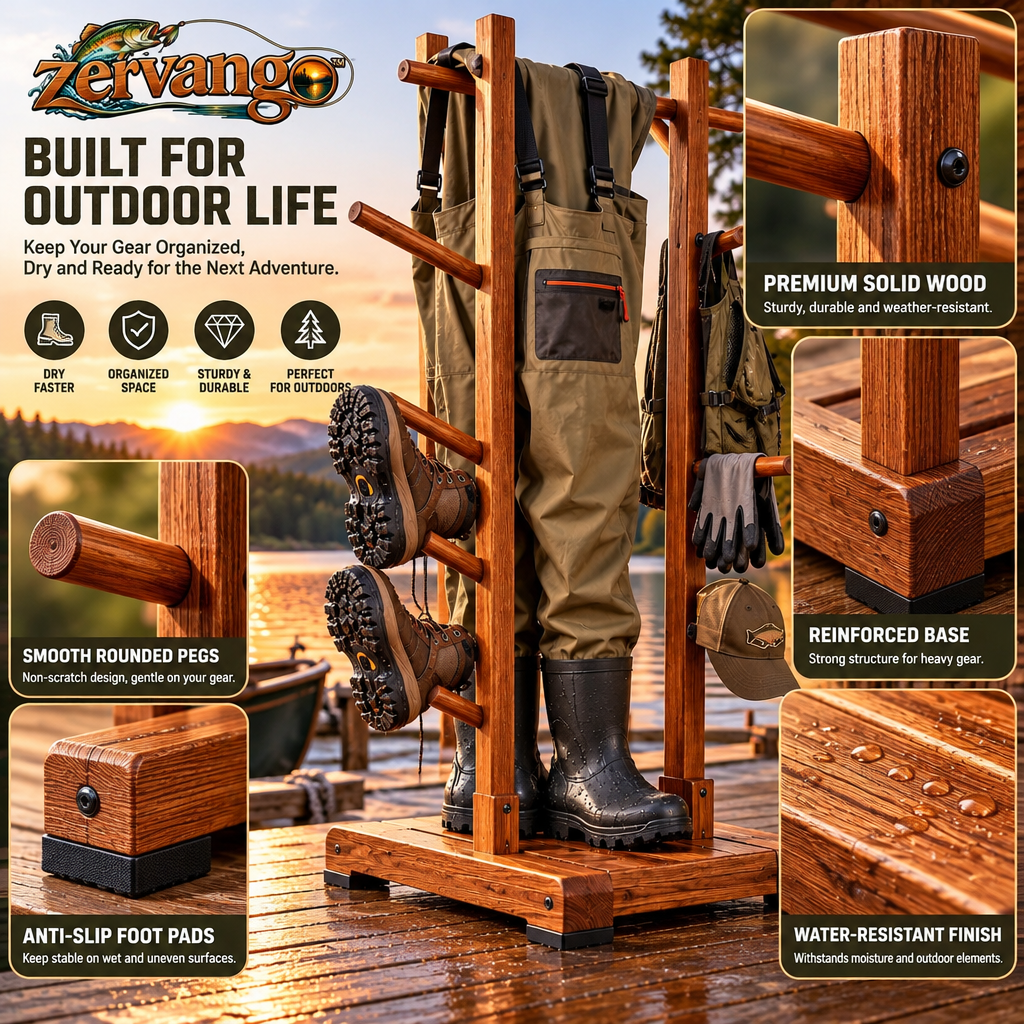 Wader & Fishing Boot Drying Rack — view 3