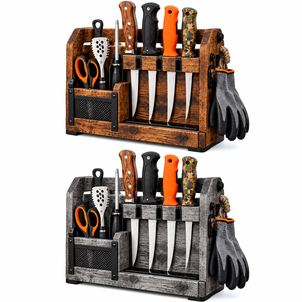 Fillet Knife & Cleaning Tool Caddy — view 2