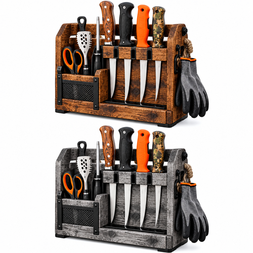 Fillet Knife & Cleaning Tool Caddy — view 2