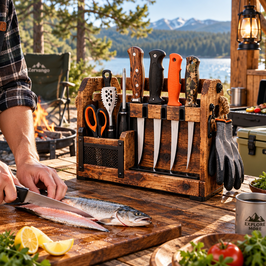Fillet Knife & Cleaning Tool Caddy — view 5
