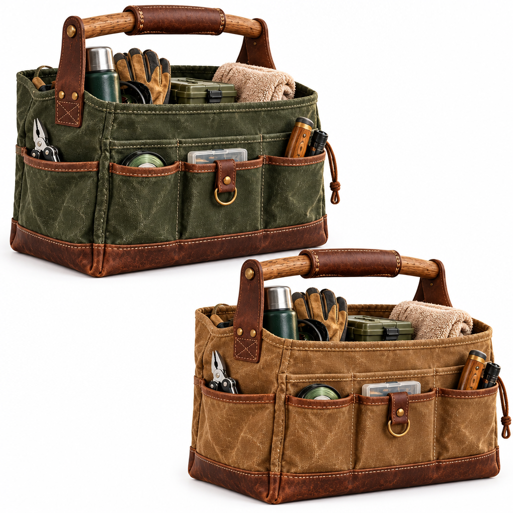 Fishing Cabin Utility Tote — view 4