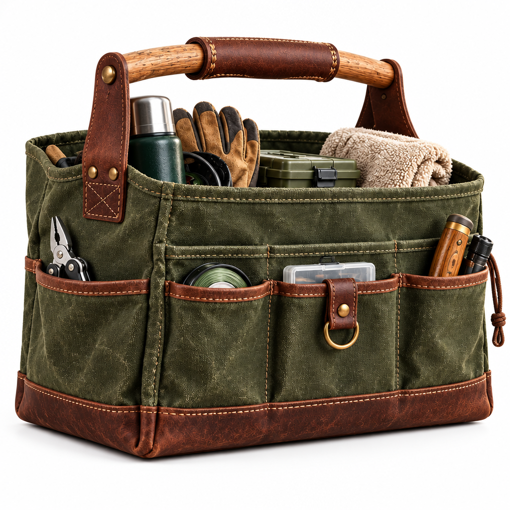 Fishing Cabin Utility Tote — view 5